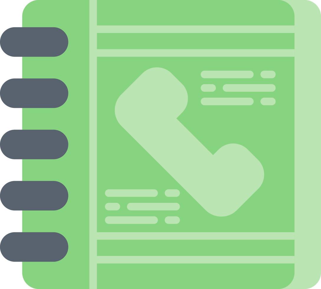 Phonebook Creative Icon Design vector