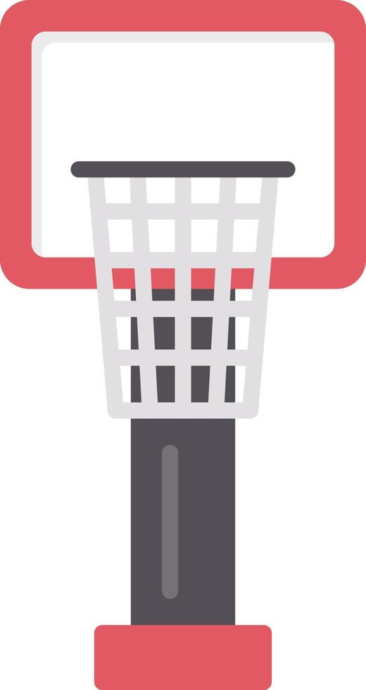 Basketball Hoop Creative Icon Design vector