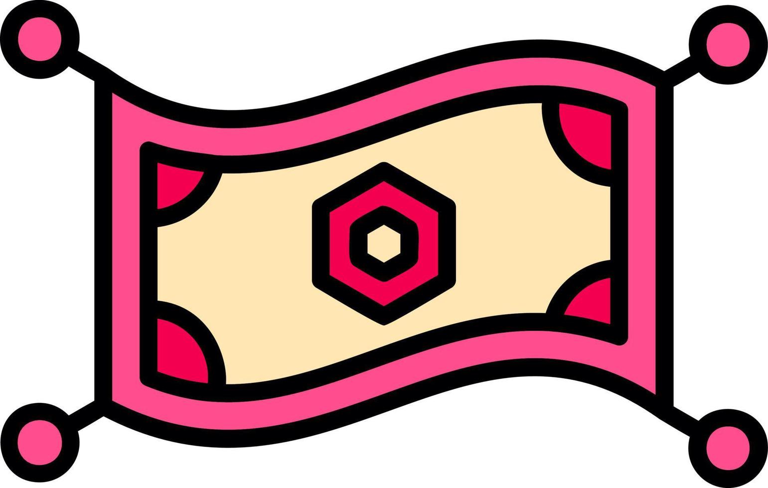 Magic Carpet Creative Icon Design vector