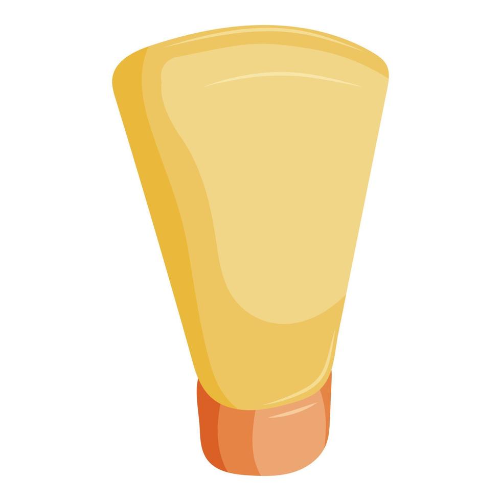 Cream icon, cartoon style vector