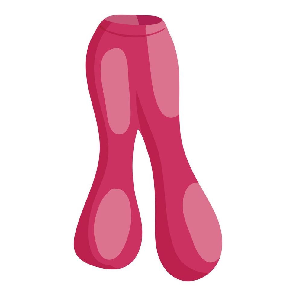 Pants icon, cartoon style vector