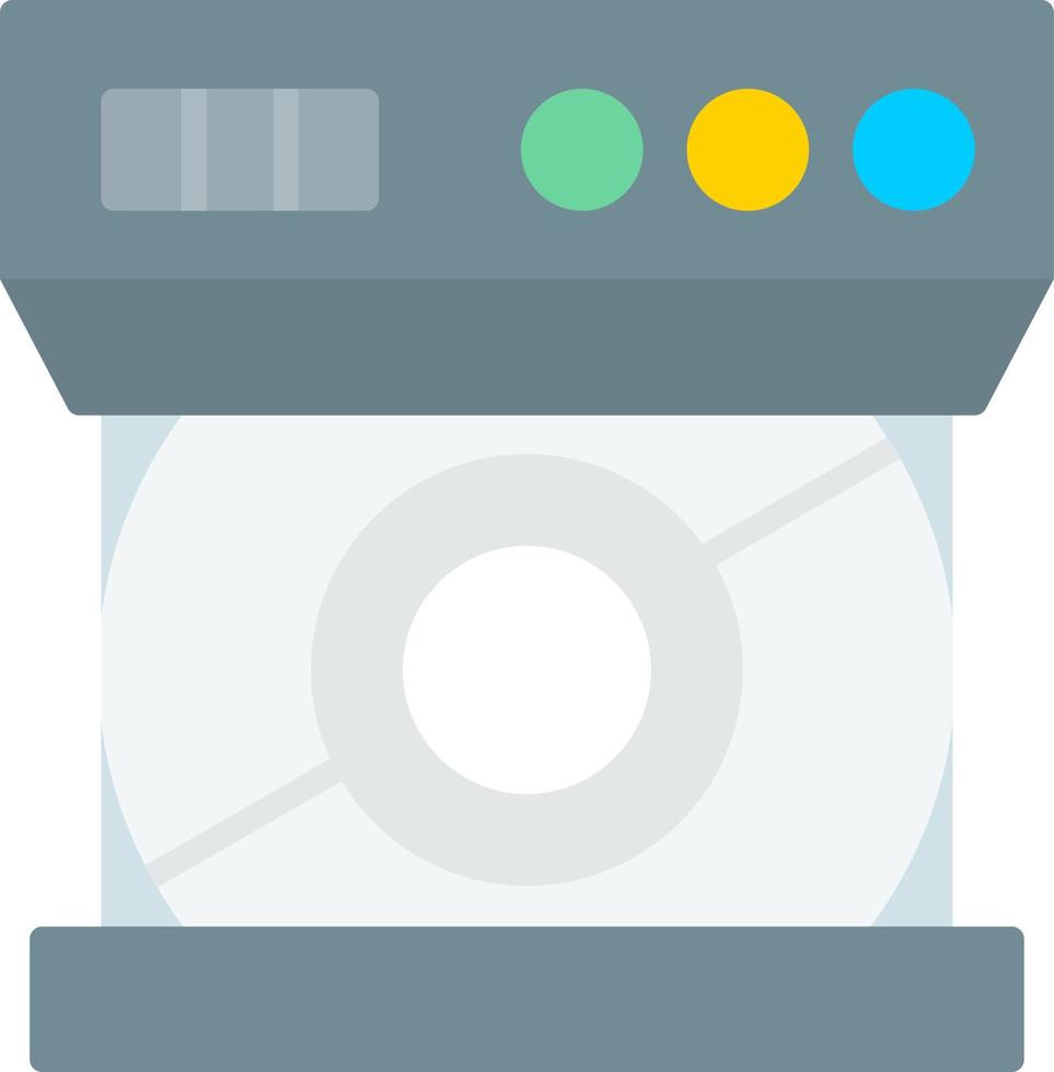 Cd Drive Creative Icon Design vector