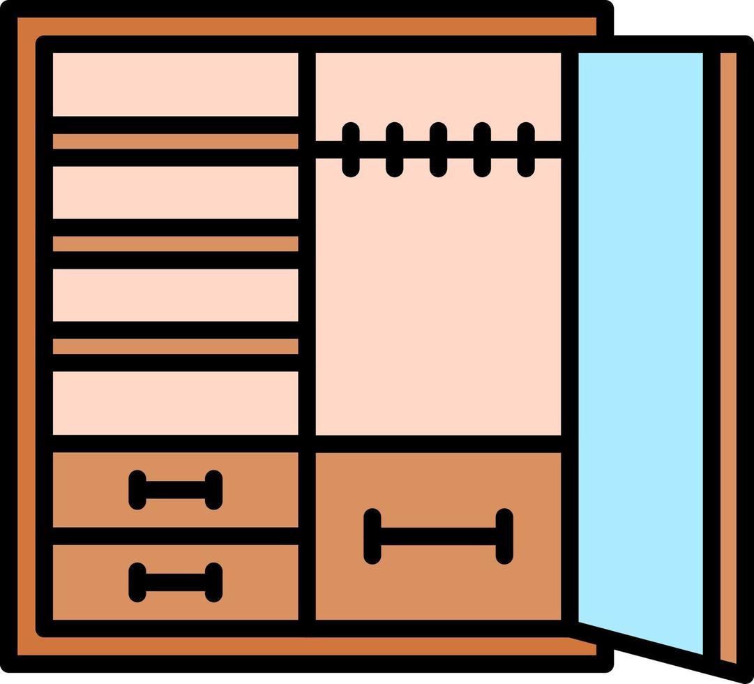 Closet Creative Icon Design vector
