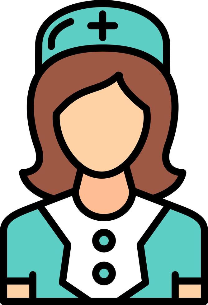 Nurse Creative Icon Design vector