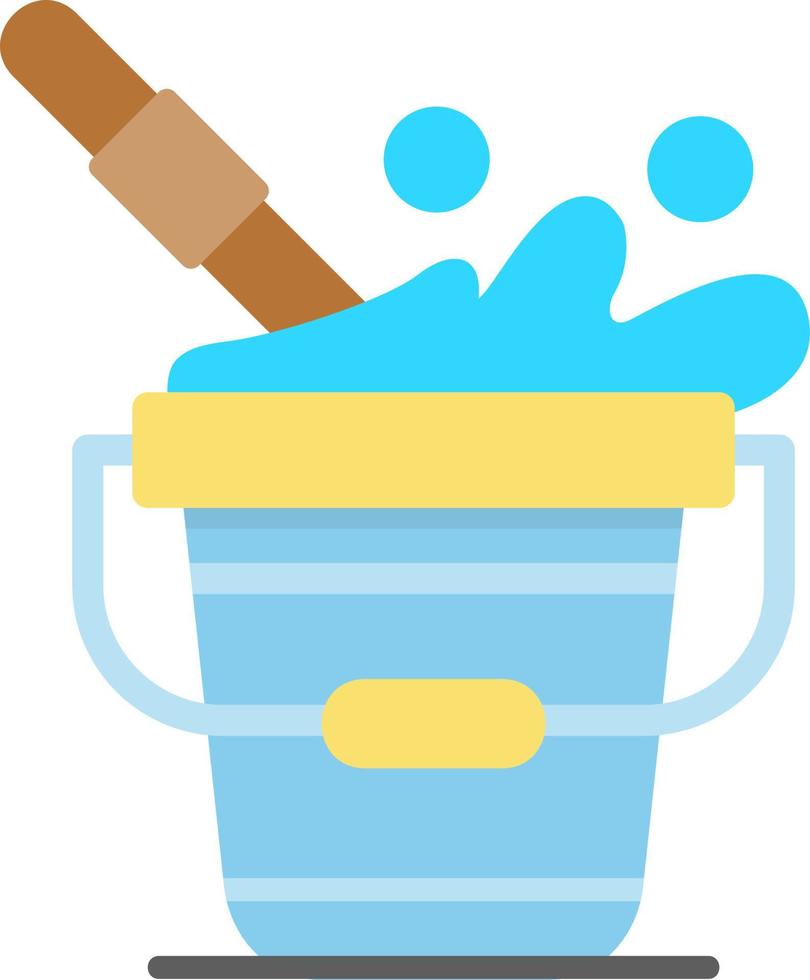 Bucket Creative Icon Design vector