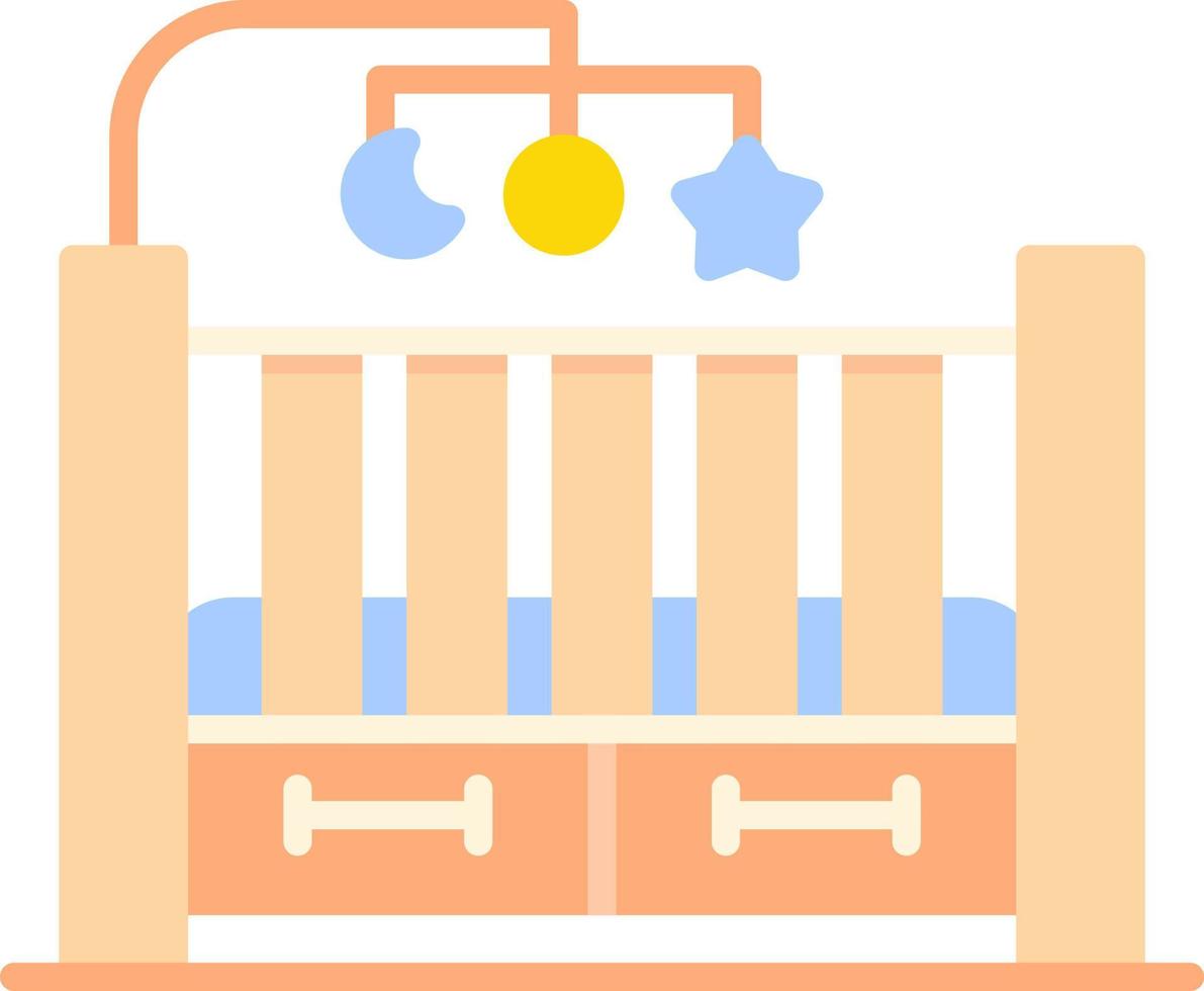 Crib Creative Icon Design vector