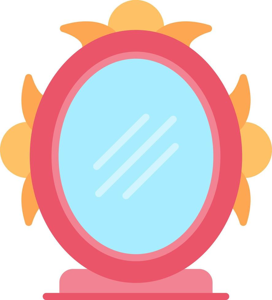 Magic Mirror Creative Icon Design vector