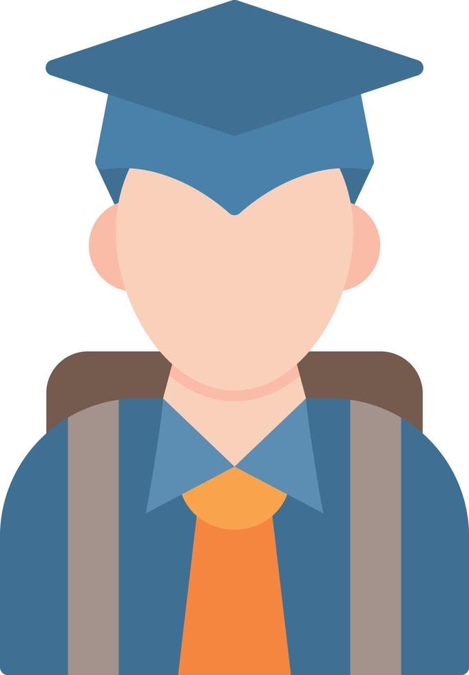 Student Creative Icon Design vector