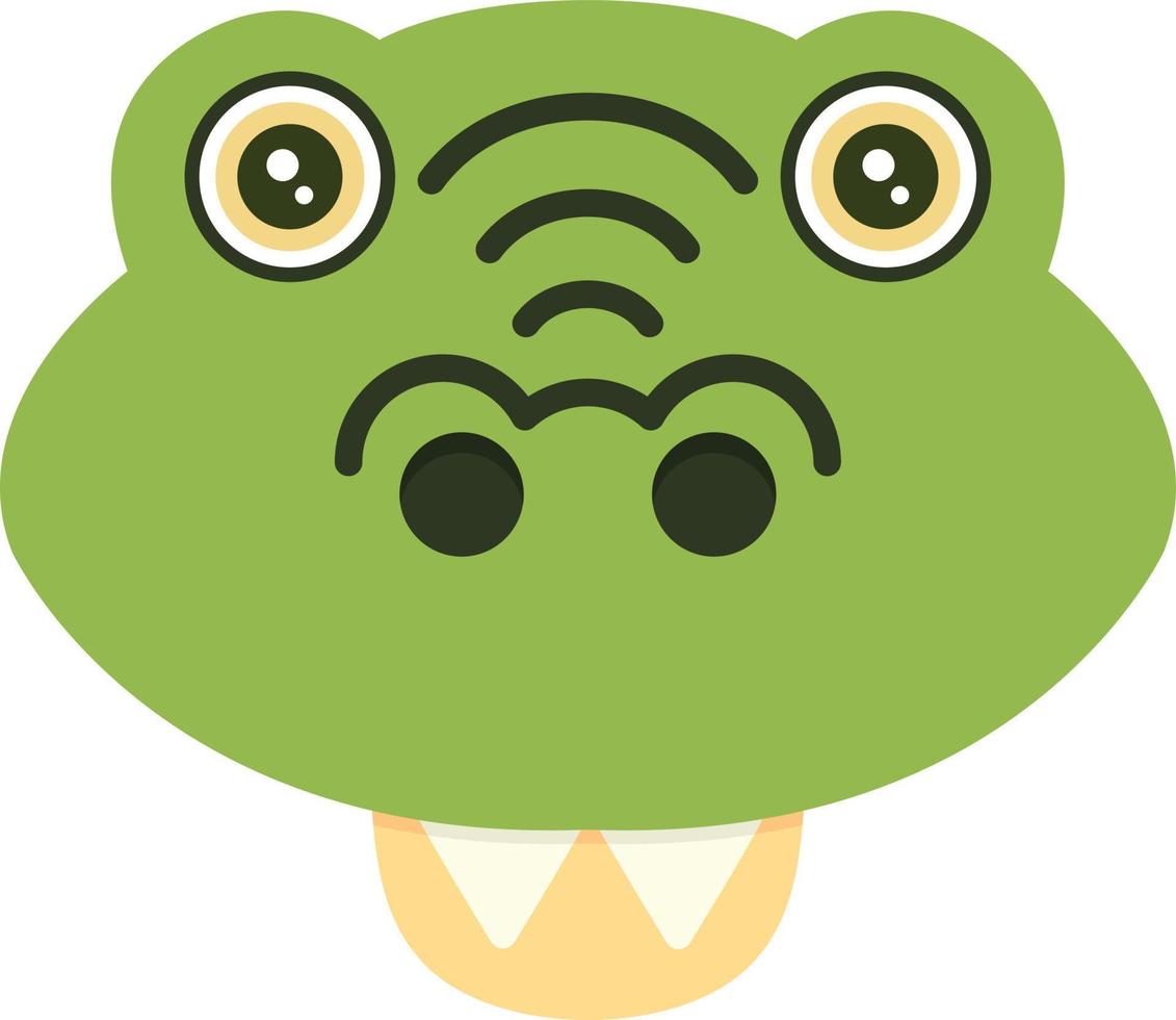 Crocodile Creative Icon Design vector