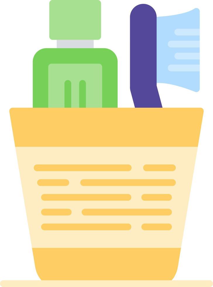 Toothbrush Creative Icon Design vector
