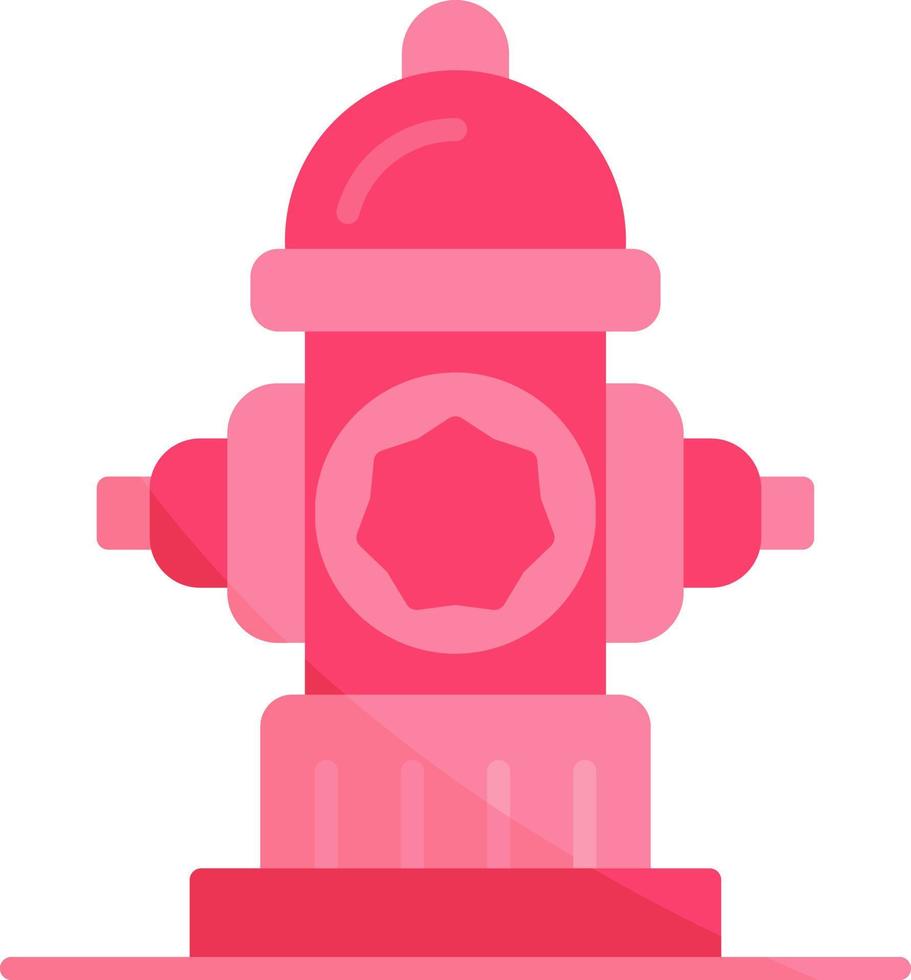Hydrant Creative Icon Design vector