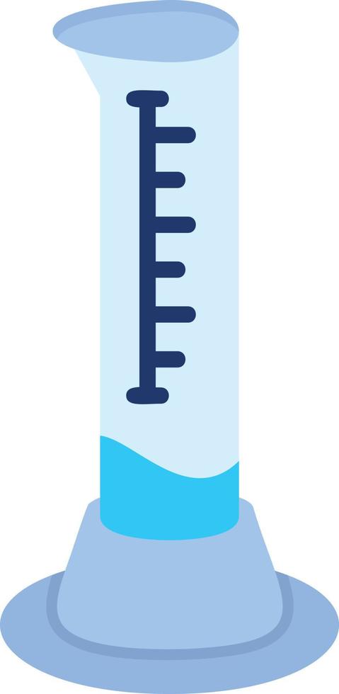 Graduated Cylinder Creative Icon Design vector