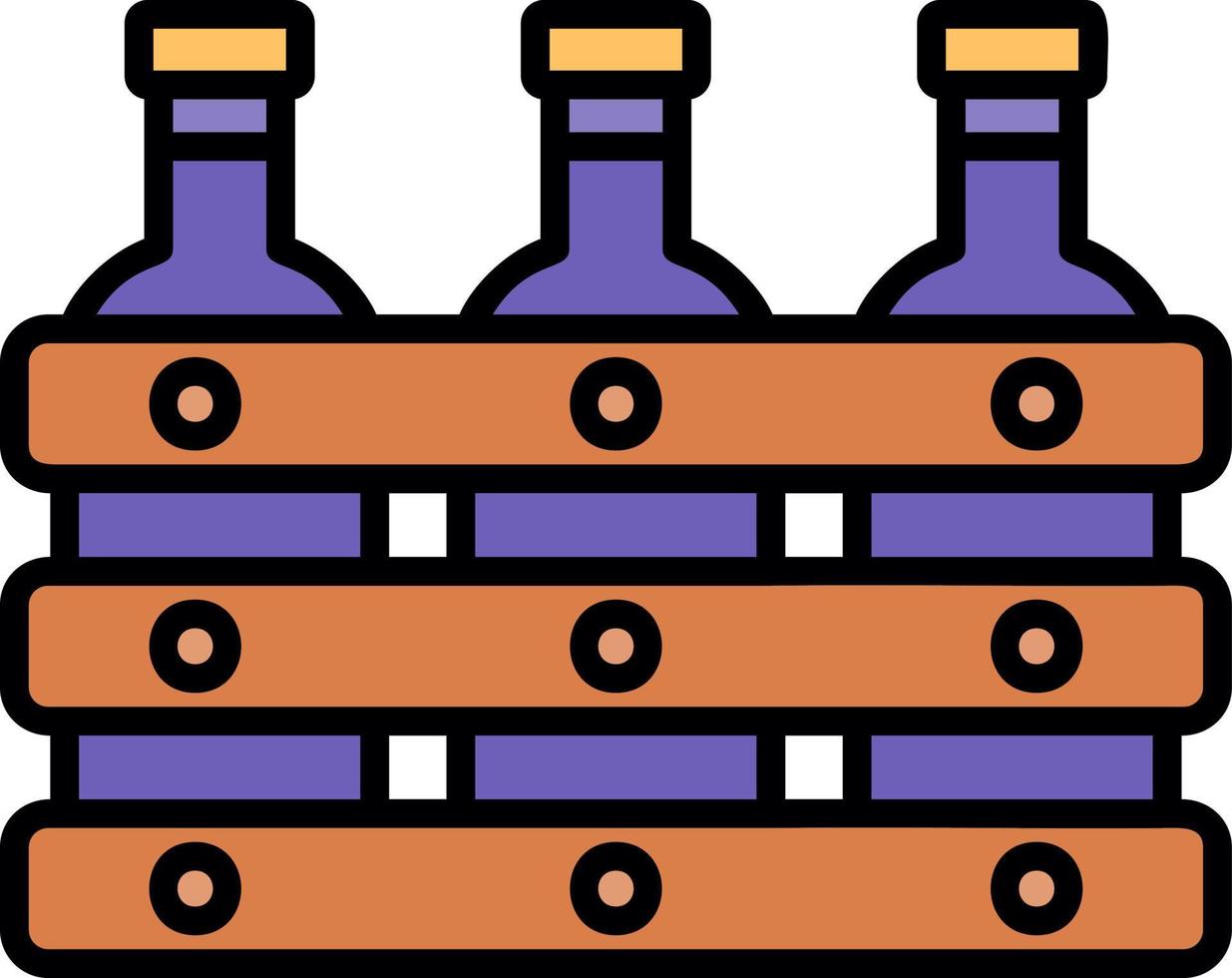 diseño de icono creativo de vino vector