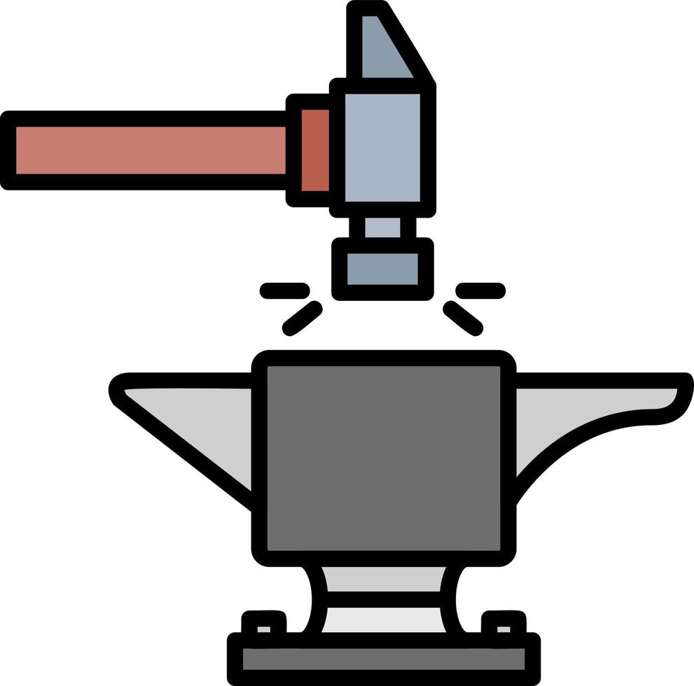 Anvil Creative Icon Design vector