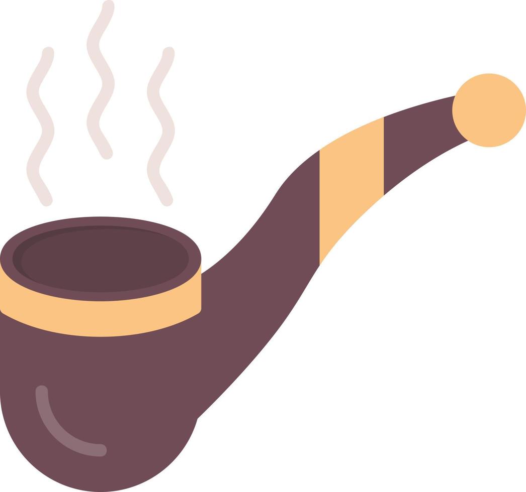 Pipe Cigar Creative Icon Design vector