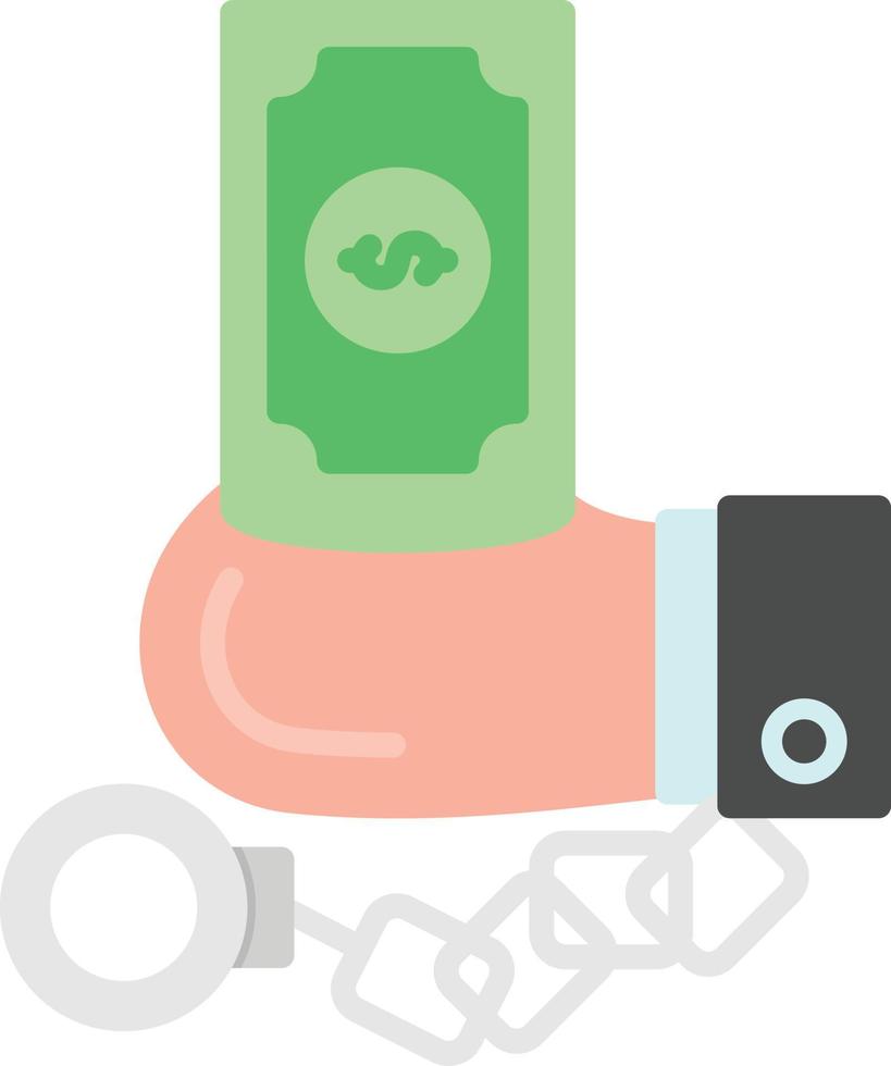 Corruption Creative Icon Design vector