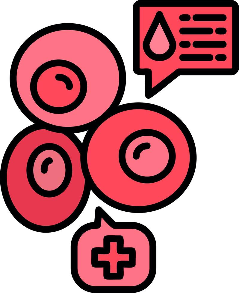 Blood Cells Creative Icon Design vector