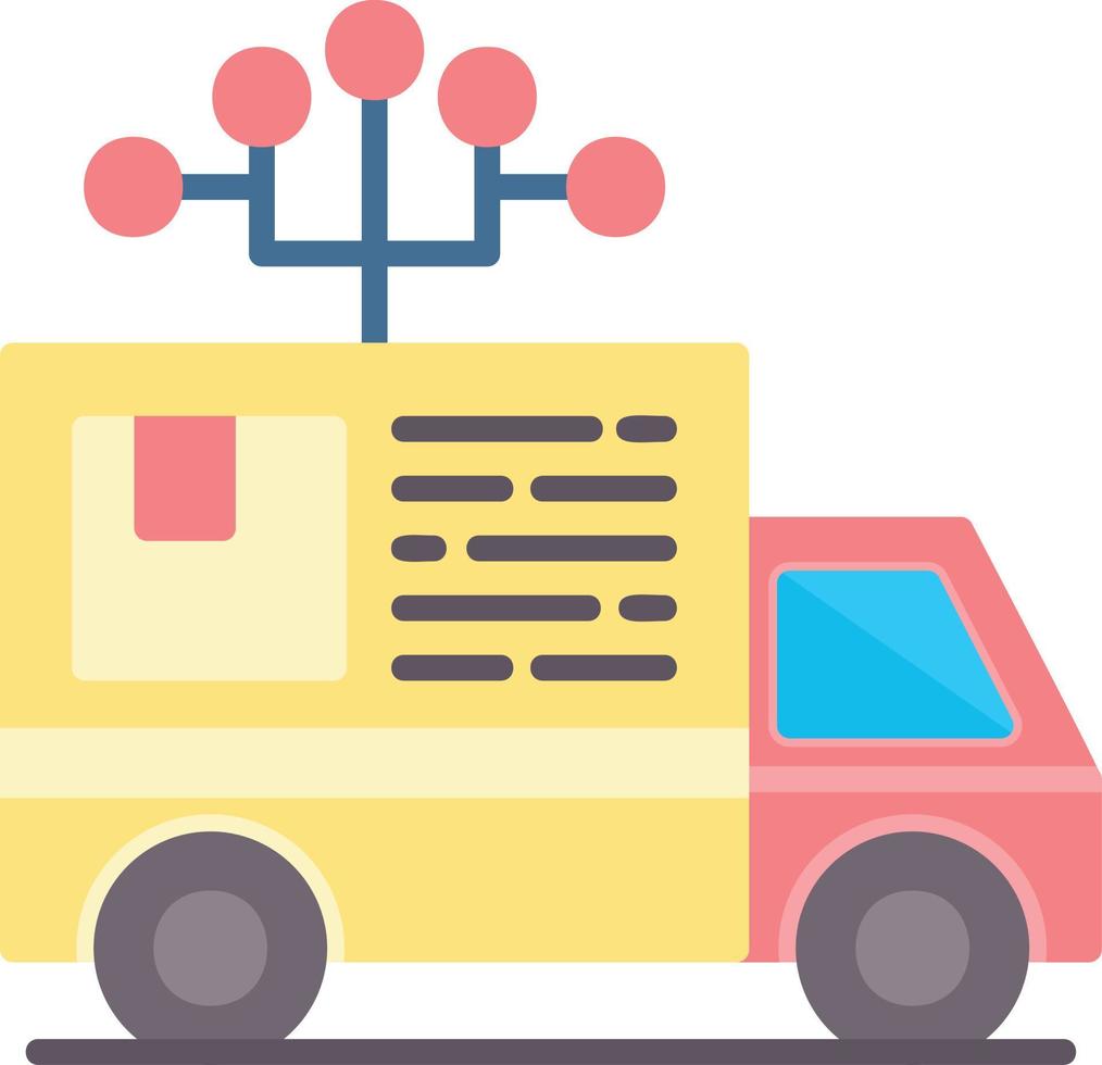 Delivery Creative Icon Design vector