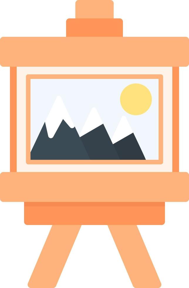 Canvas Creative Icon Design vector