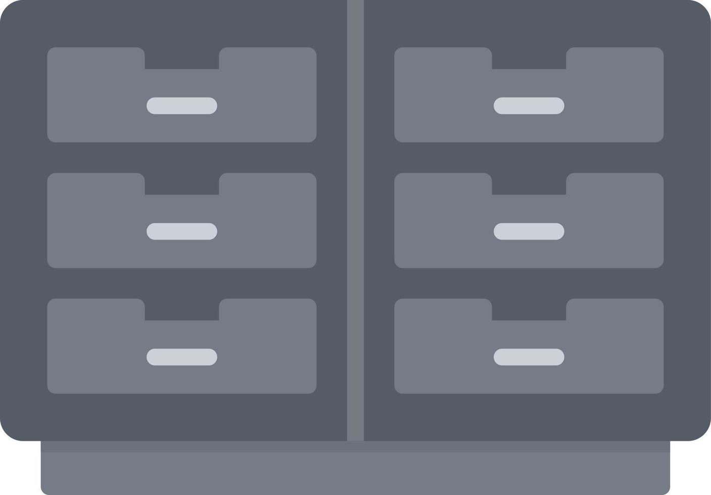 Cabinet Creative Icon Design vector