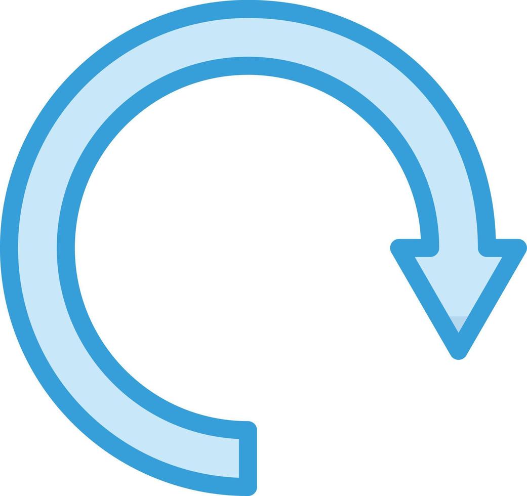 Circular arrow Vector Icon Design Illustration