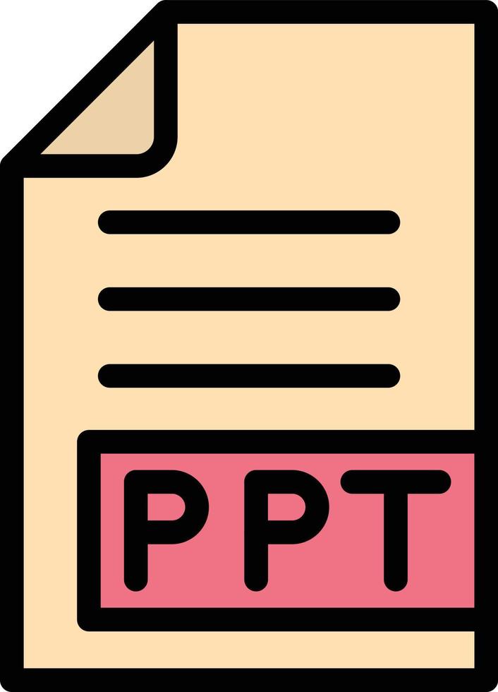 PPT Vector Icon Design Illustration