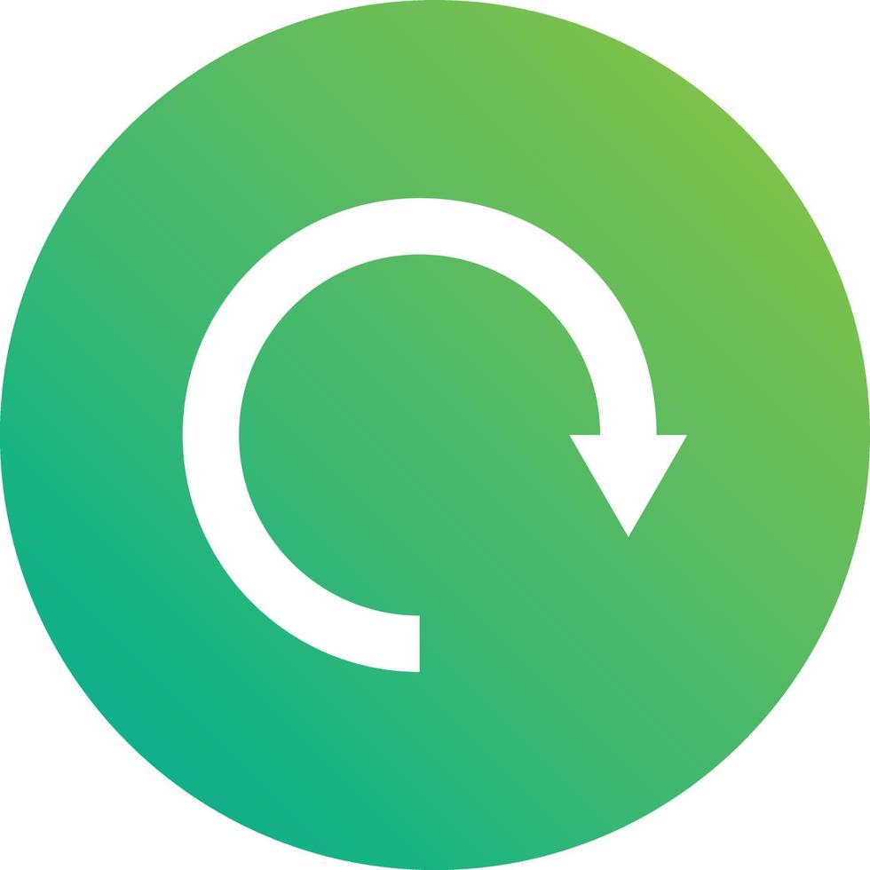 Circular arrow Vector Icon Design Illustration
