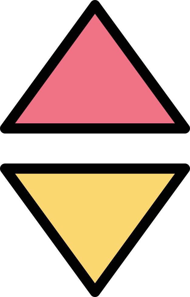 Sort Vector Icon Design Illustration