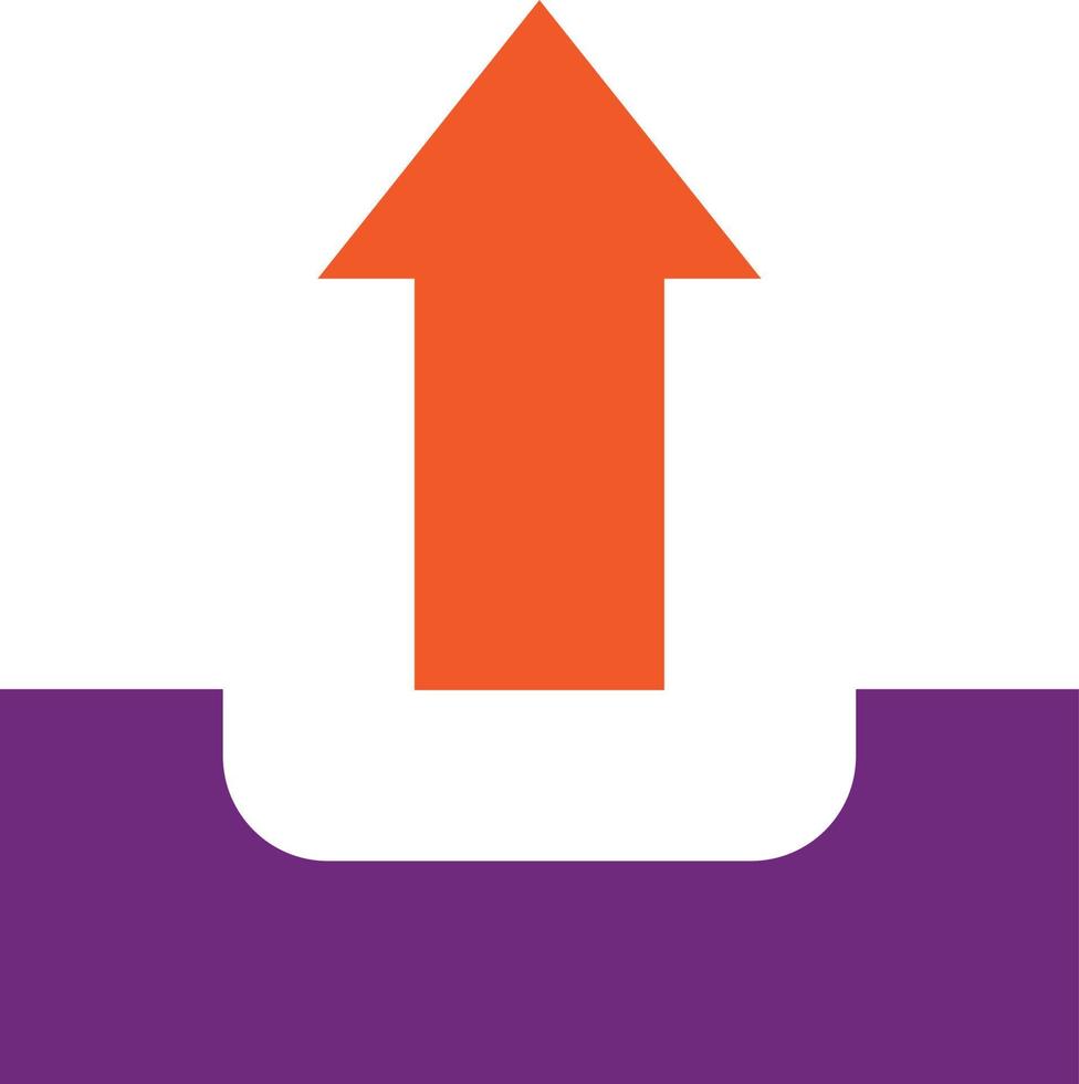 Upload Vector Icon Design Illustration