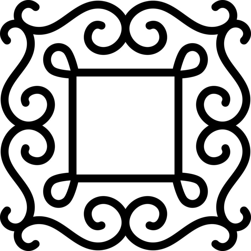 line icon for fancy vector