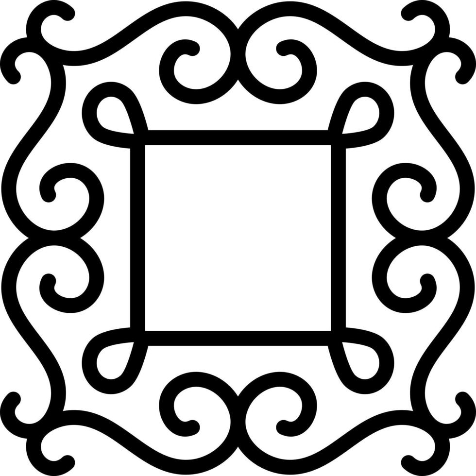 line icon for fancy vector