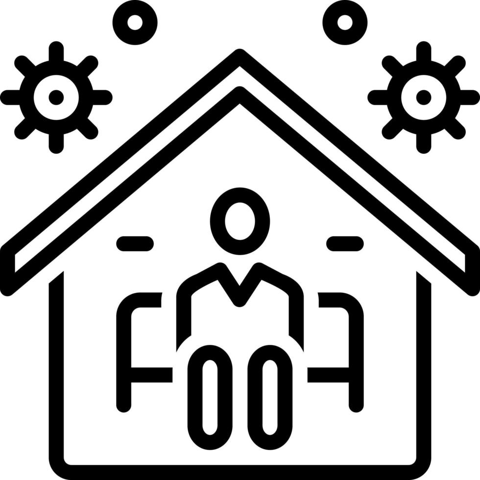 line icon for at vector
