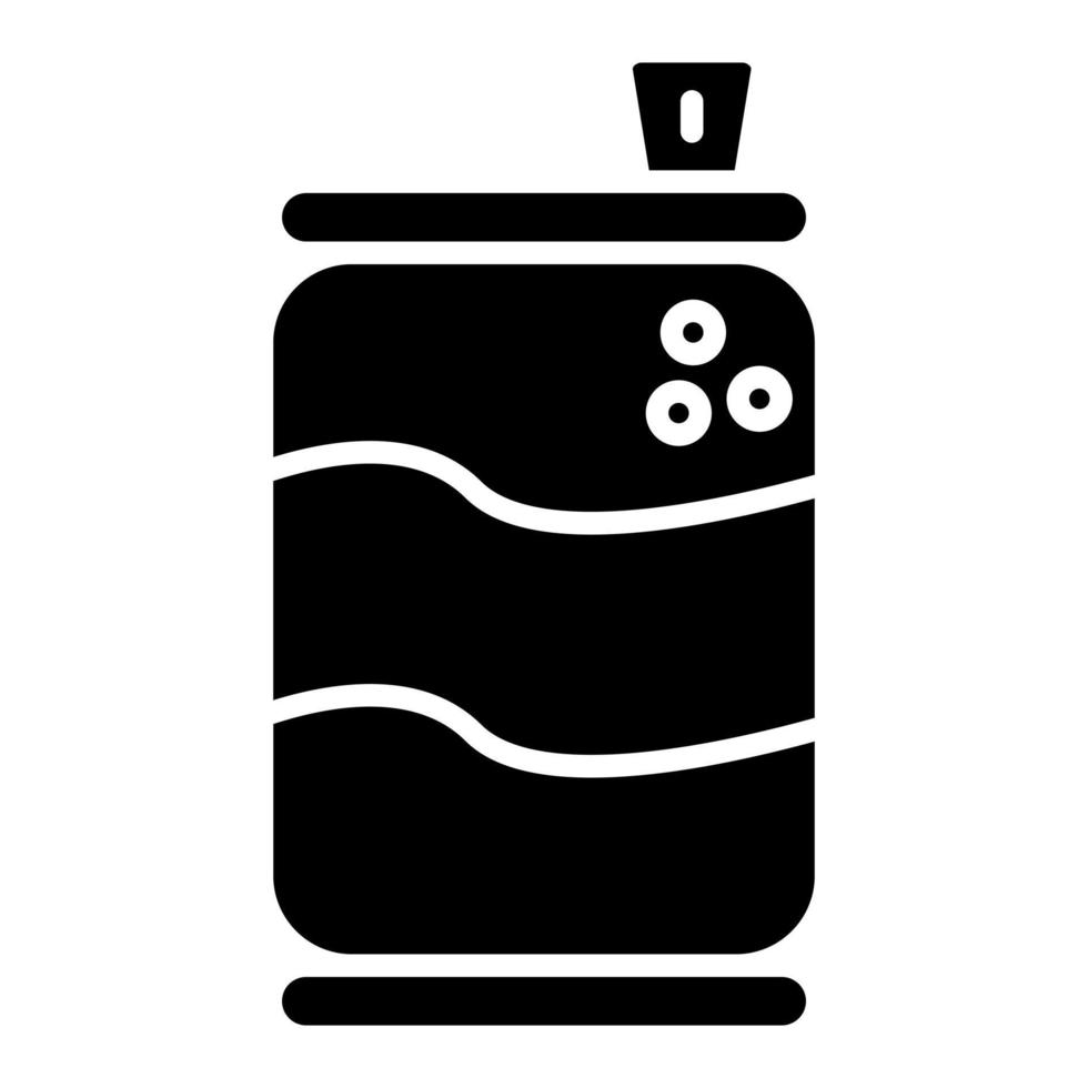 Soda Glyph Icon vector