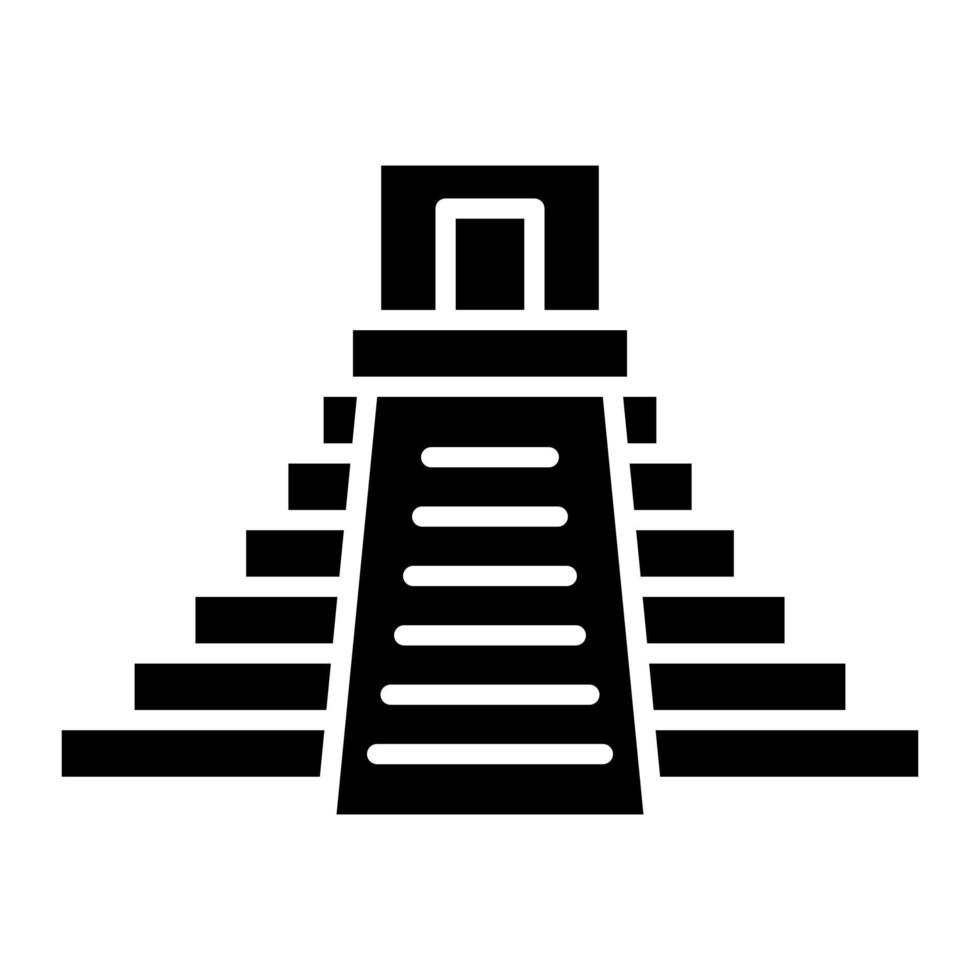 Mesoamerican Glyph Icon vector