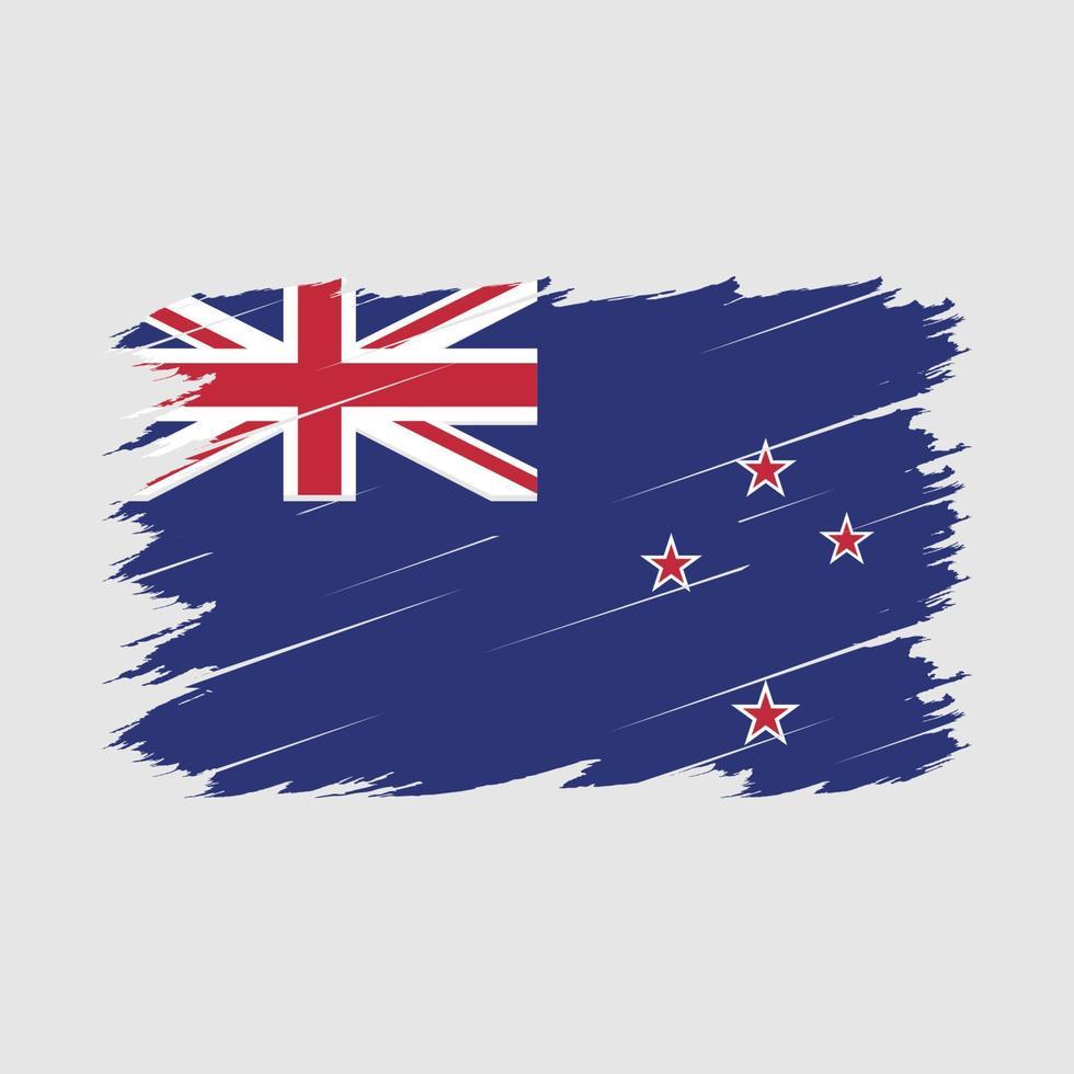 New Zealand Flag Brush vector