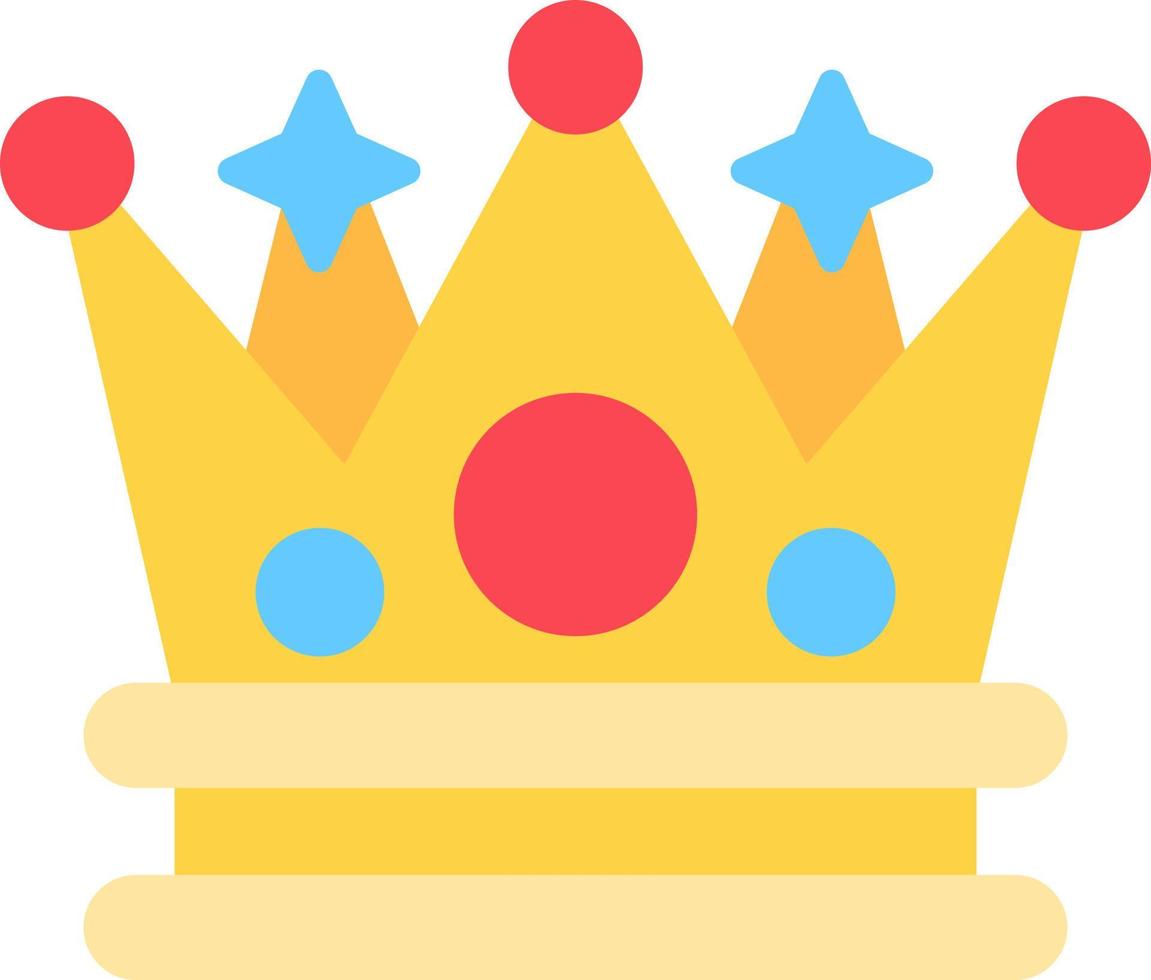 diseño de icono creativo de corona vector