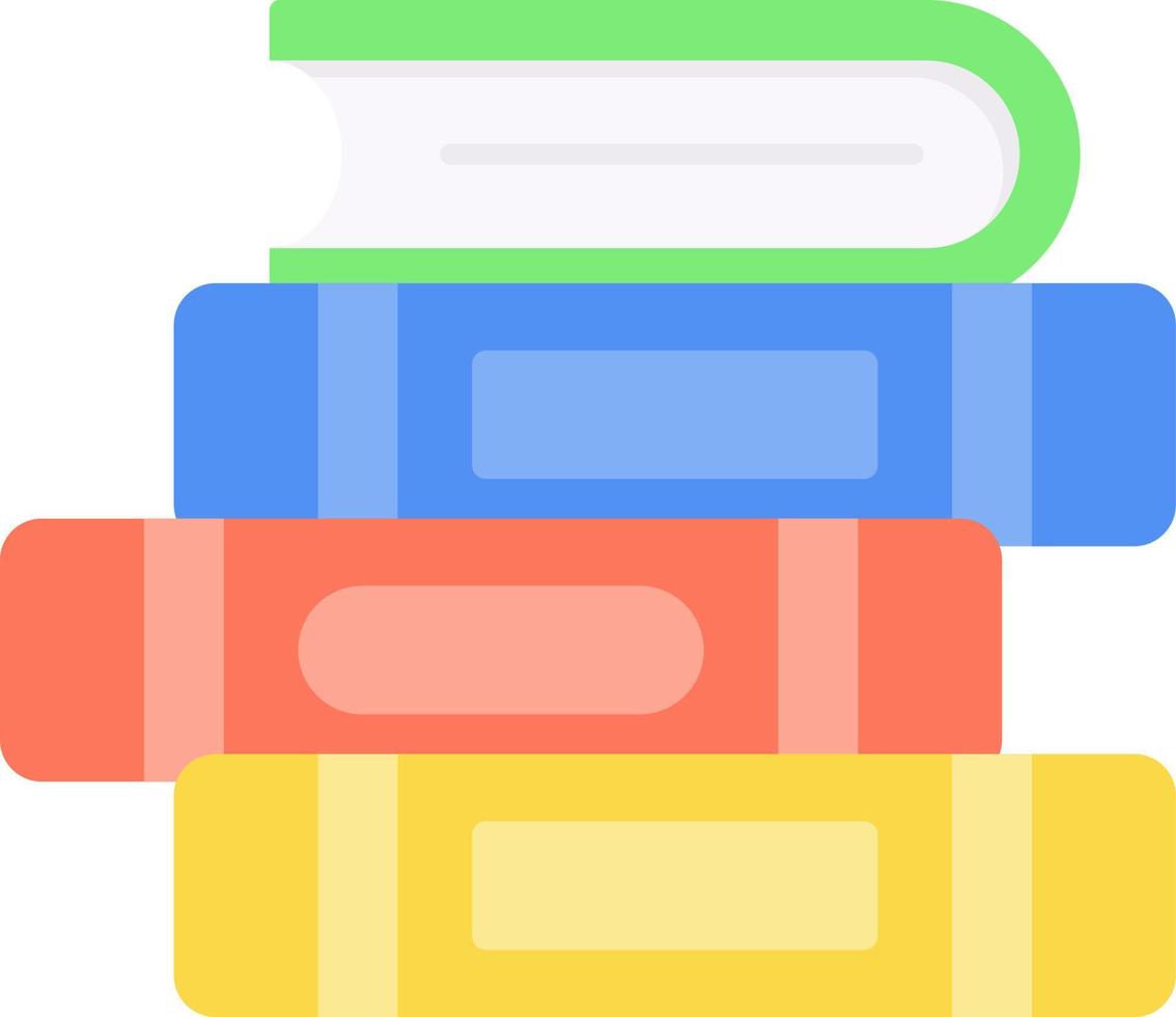 Books Creative Icon Design vector