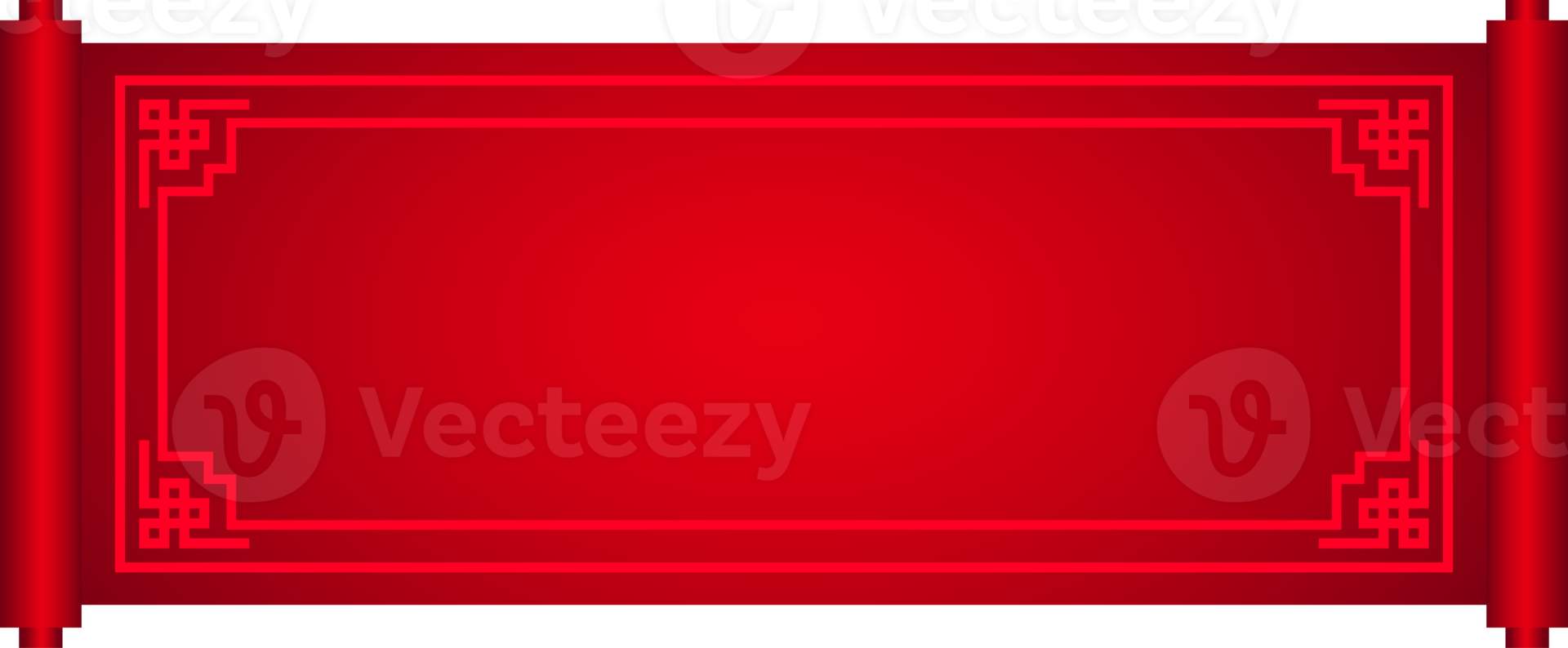 Blank Spring Festival couplets template. png