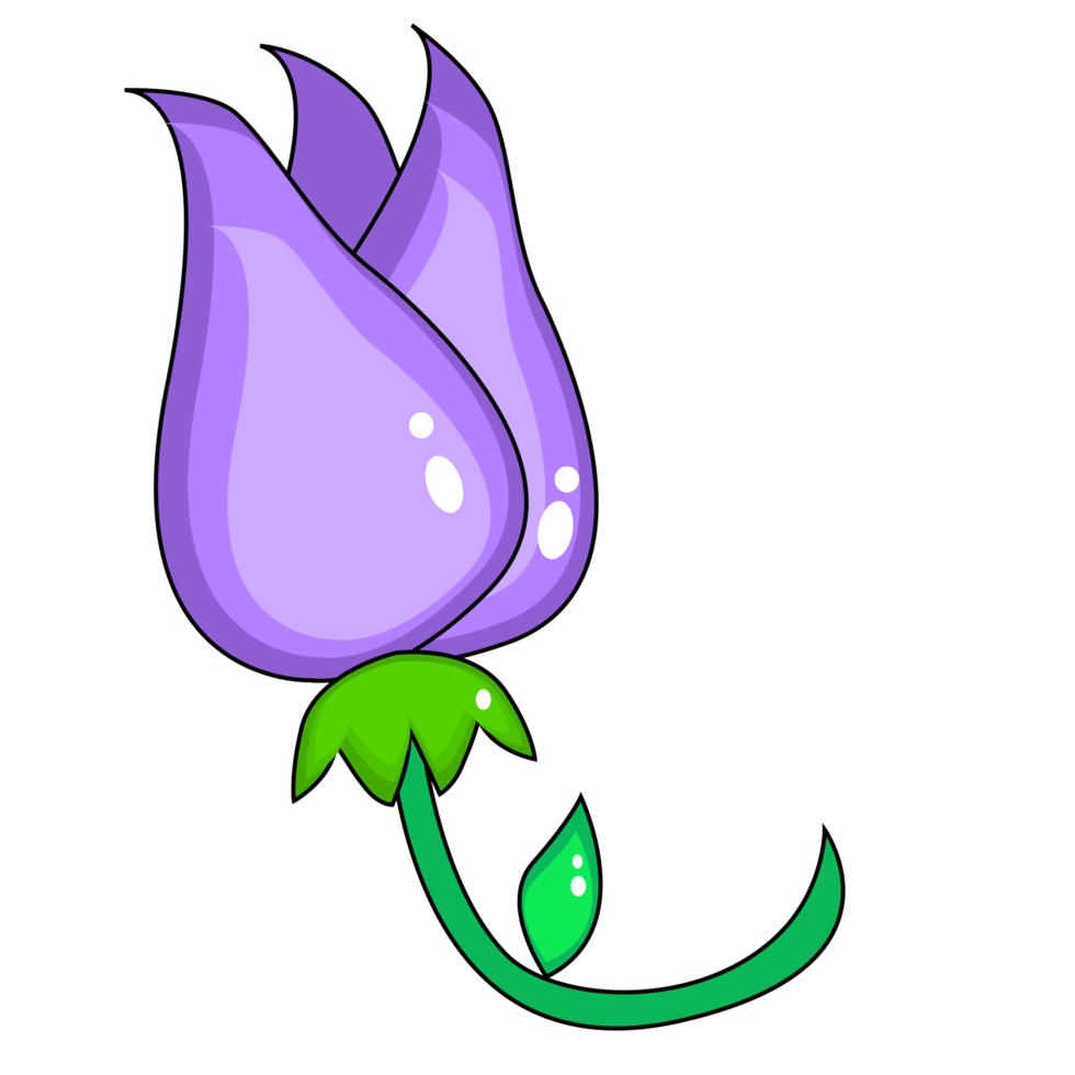 lila blomma ClipArt png