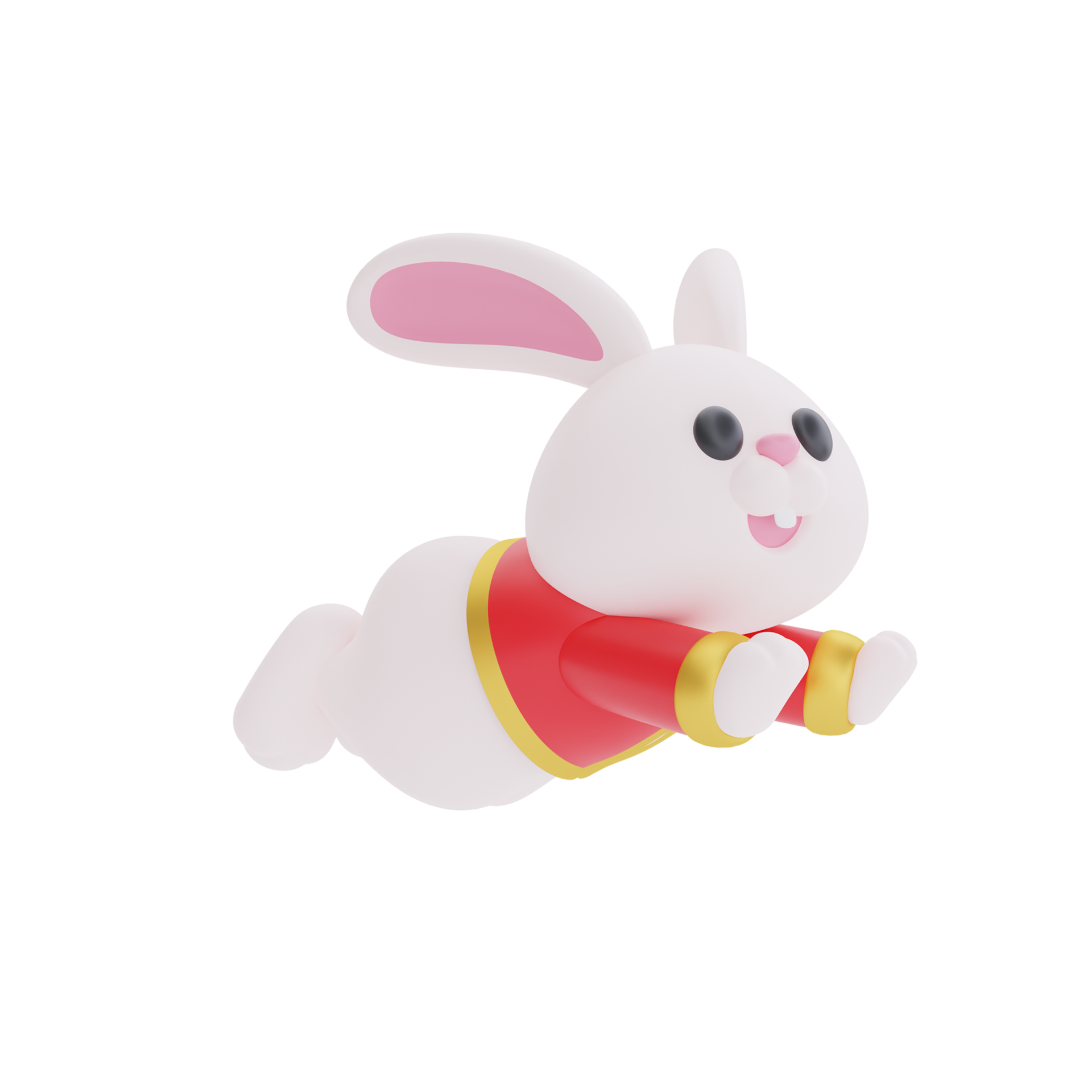 Free 3D cute rabbit cartoon character jumping isolated, decoration for Chinese new year, Chinese Festivals, Lunar, CYN 2023, Year of the Rabbit, 3d rendering. 15078961 PNG with Transparent Background Free 3D cute rabbit cartoon character jumping isolated, decoration for Chinese new year, Chinese Festivals, Lunar, CYN 2023, Year of the Rabbit, 3d rendering. 15078961 PNG with Transparent Background