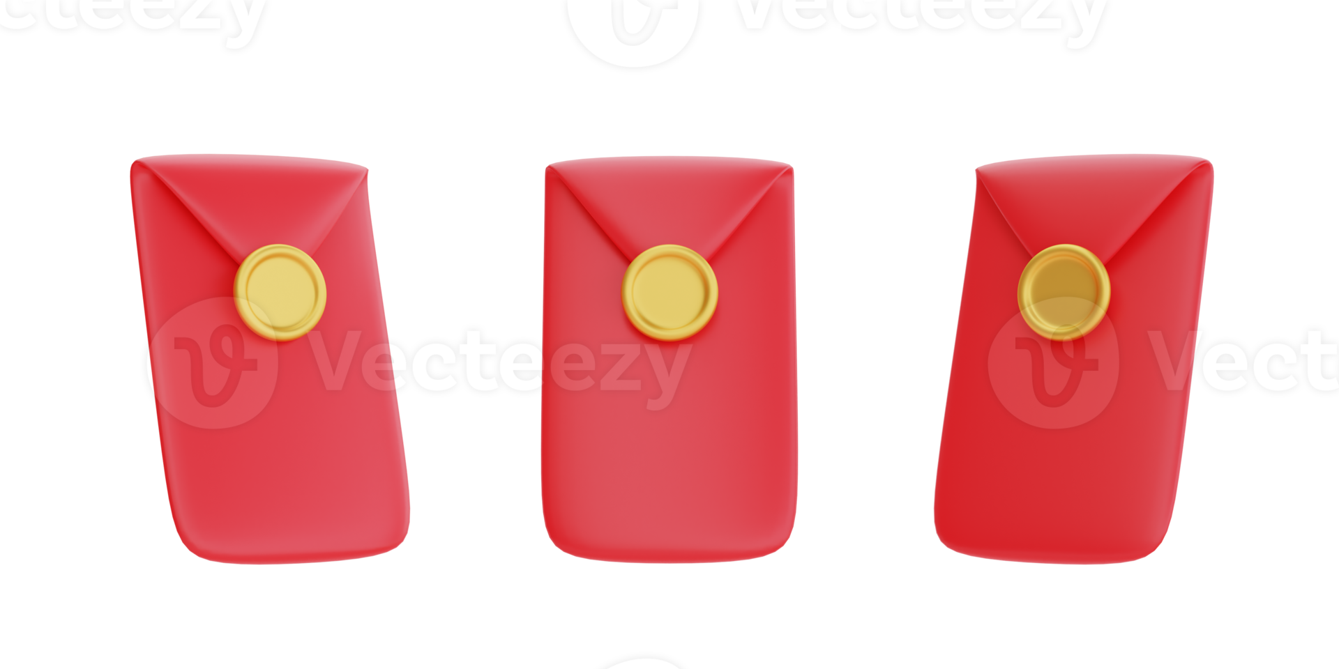 Giant Red Envelope For Lunar Year Stock Illustration - Download