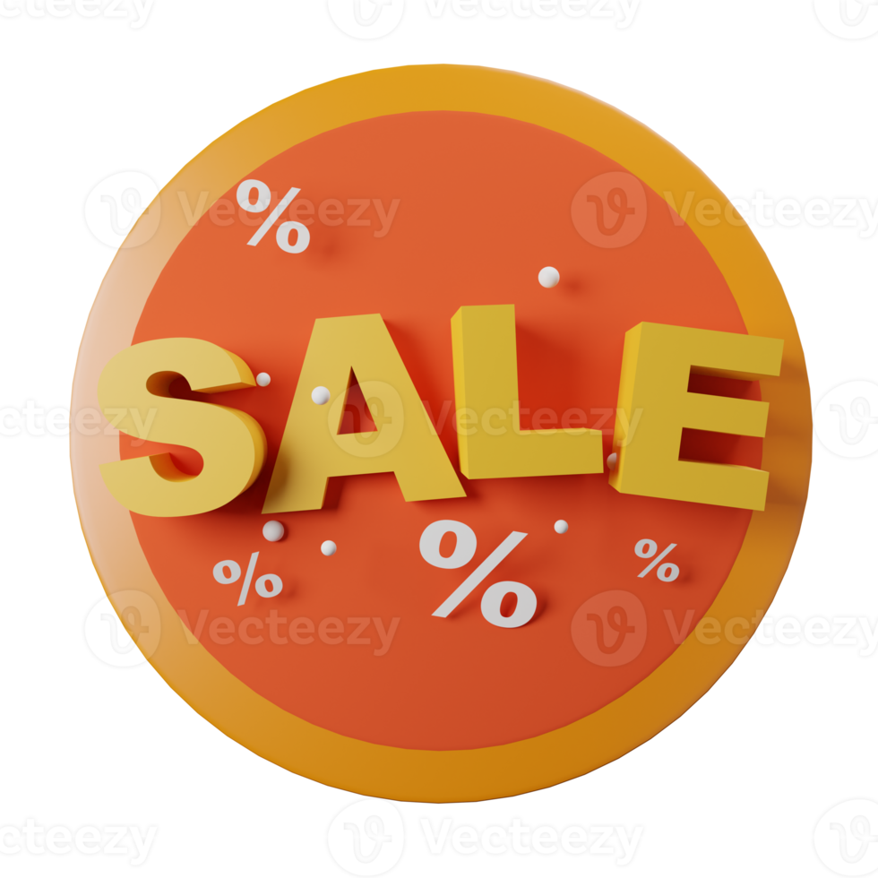 orange empty stage product show 3d render png