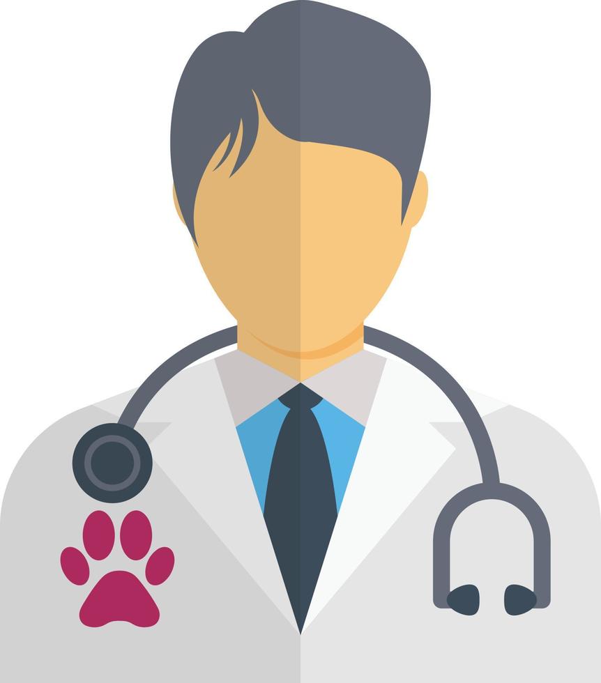 animal doctor vector illustration on a background.Premium quality symbols.vector icons for concept and graphic design.