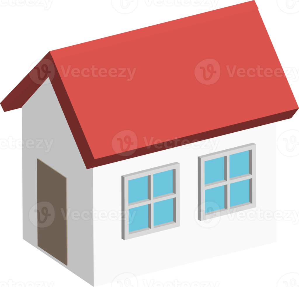 3d house icon png