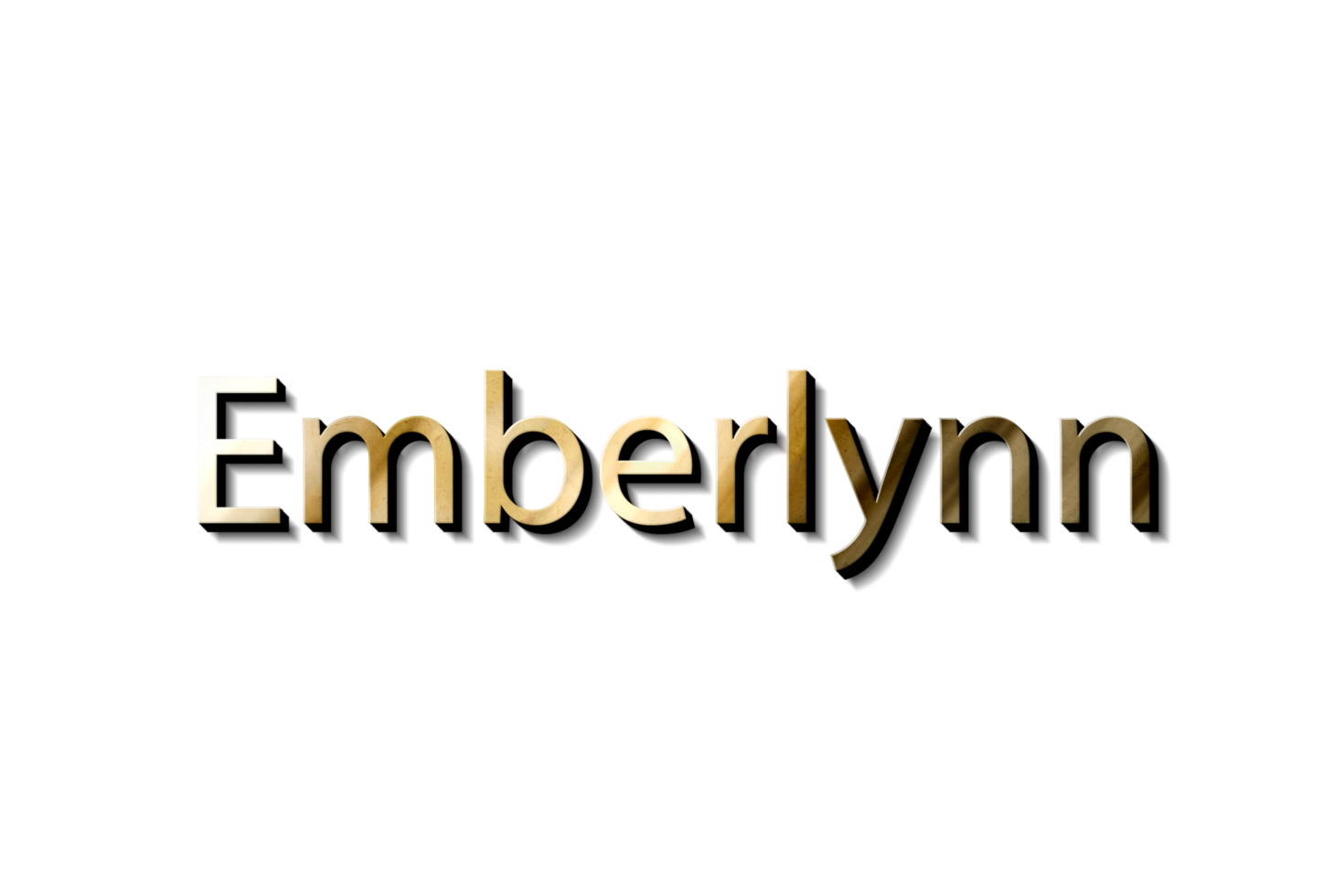 EMBERLYNN 3D NAME png