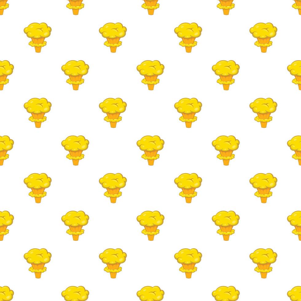 Explosion pattern, cartoon style vector
