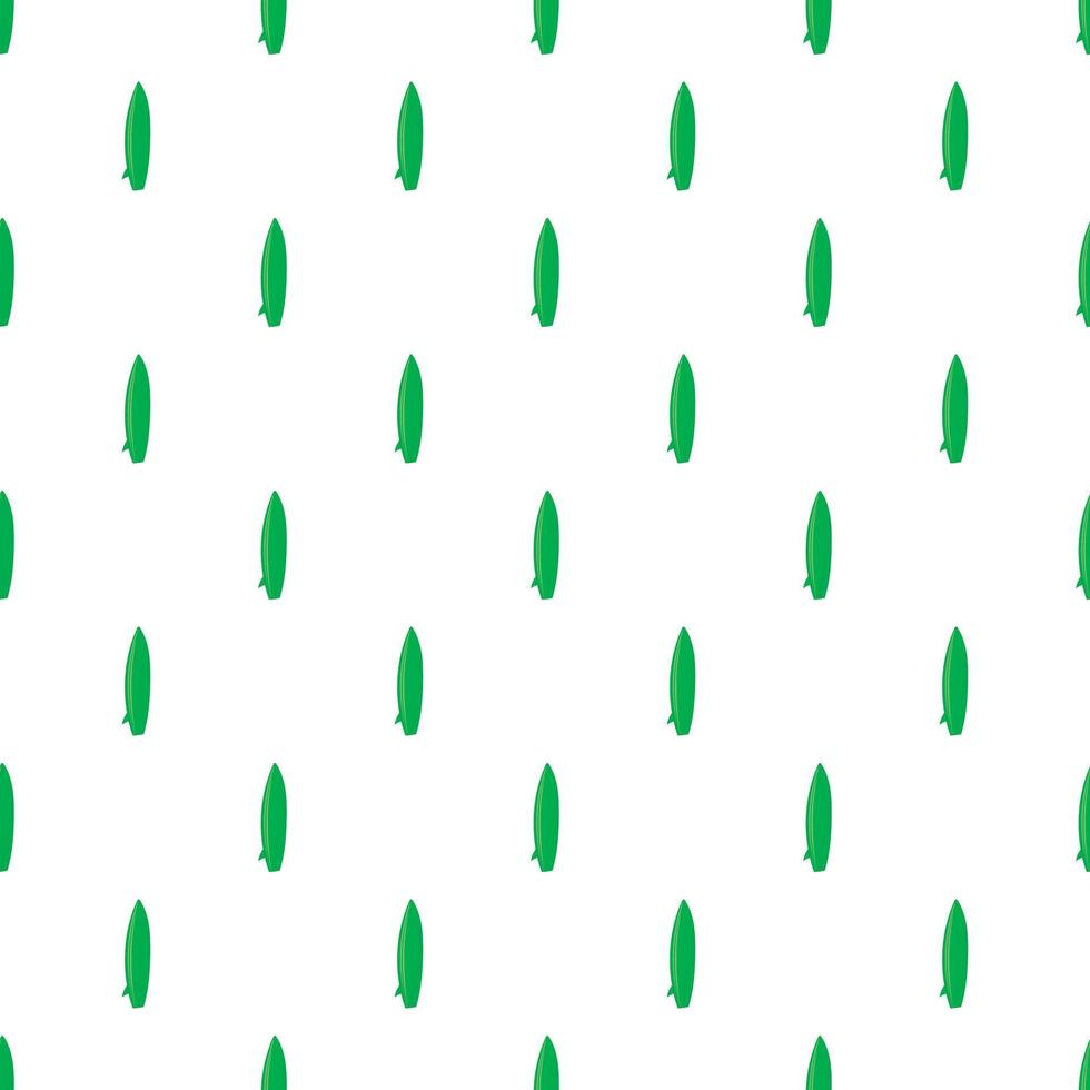 Surfboard pattern, cartoon style vector