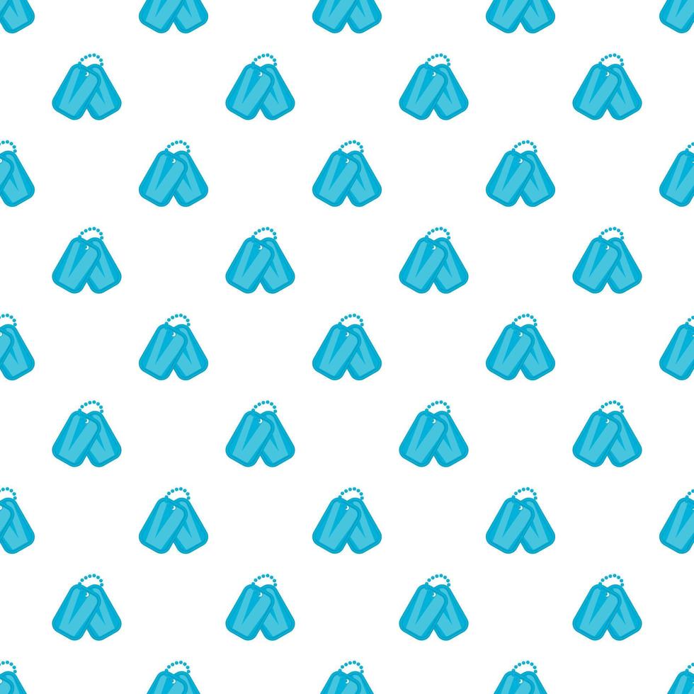 Army badge pattern, cartoon style vector