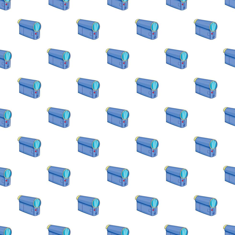 Film projector pattern, cartoon style vector