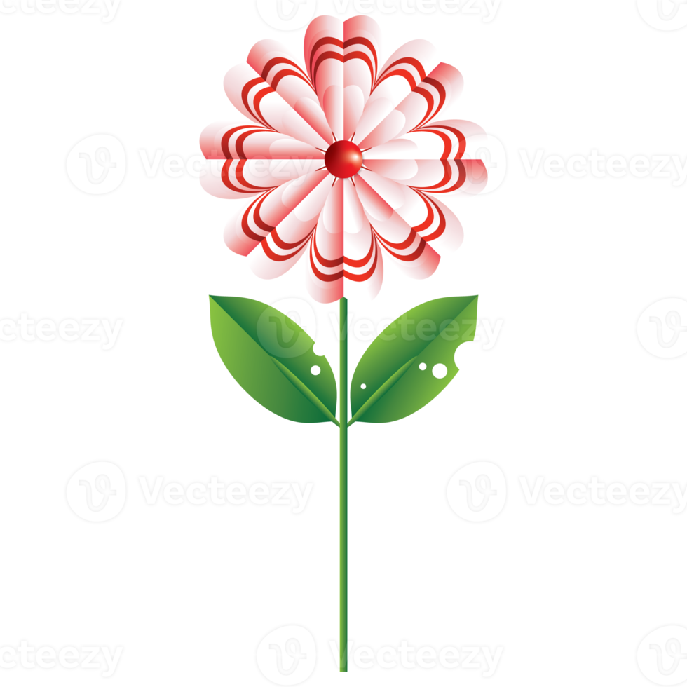 blooming flower design for decoration png